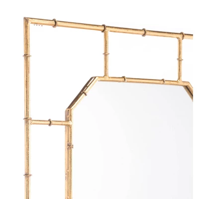 26" Modern Square Mirror Gold - ZM Home 5 26" Modern Square Mirror Gold - ZM Home - Image 3