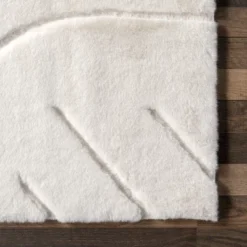 NuLOOM Camari Contemorary Faux Rabbit Machine Washable Area Rug -Home Decor Store GUEST 41570443 da7d 41bd a7f2 08ea20185935