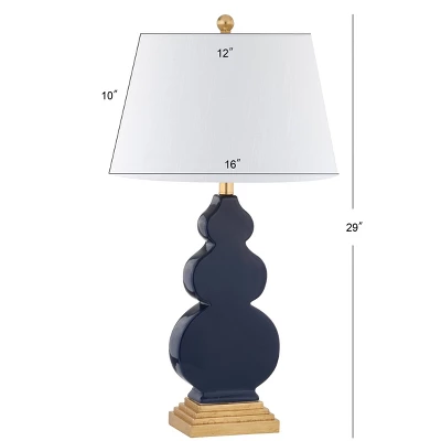 29" Ceramic/Resin Carter Table Lamp (Includes Energy Efficient Light Bulb) - JONATHAN Y 5 29" Ceramic/Resin Carter Table Lamp (Includes Energy Efficient Light Bulb) - JONATHAN Y - Image 3