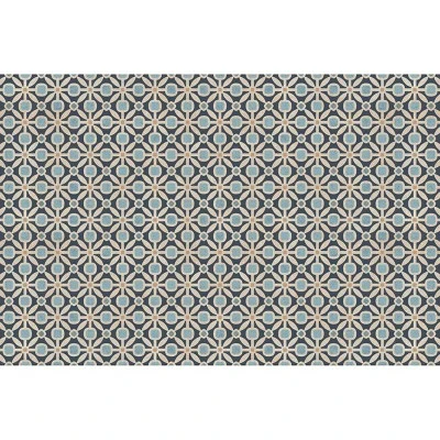 FlorArt Dwight Low Profile Easy Clean Kitchen Mat Blue/Beige - Bungalow Flooring 9 FlorArt Dwight Low Profile Easy Clean Kitchen Mat Blue/Beige - Bungalow Flooring - Image 7