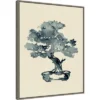 22" X 28" Indigo Bonsai Tree III By Jacob Green Framed Canvas Wall Art Gray Wash - Amanti Art -Home Decor Store GUEST 445e8425 b556 4301 bd33 010df3f05899