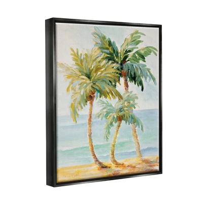 Stupell Industries Tropical Palm Trees On Coastal Beach Sand 4 Stupell Industries Tropical Palm Trees On Coastal Beach Sand - Image 2