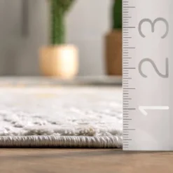 6'7"x9' Amaya Abstract Area Rug Gold - NuLOOM -Home Decor Store GUEST 475802bc 1a19 4c69 b5be 06e37d4abef4