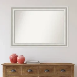 42" X 30" Non-Beveled Parlor White Wall Mirror - Amanti Art 15 42" X 30" Non-Beveled Parlor White Wall Mirror - Amanti Art -Home Decor Store GUEST 4de5a37b e6a5 4dc5 88a0 9bc35fec6d4c