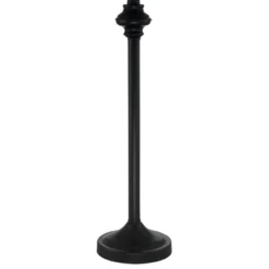 360 Lighting Carter Rustic Farmhouse 3 Piece Table Floor Lamp Set Black Metal Cream Fabric Tapered Drum Shade For Living Room Bedroom Office House -Home Decor Store GUEST 4e3a7ef4 7ea9 41da b1c2 494c47b18403