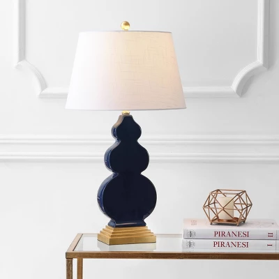 29" Ceramic/Resin Carter Table Lamp (Includes Energy Efficient Light Bulb) - JONATHAN Y 3 29" Ceramic/Resin Carter Table Lamp (Includes Energy Efficient Light Bulb) - JONATHAN Y