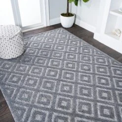 Portmany Neutral Diamond Trellis Indoor/Outdoor Area Rug - JONATHAN Y -Home Decor Store GUEST 4e63aac7 1a16 4f13 b32d fae3d4df7fc7