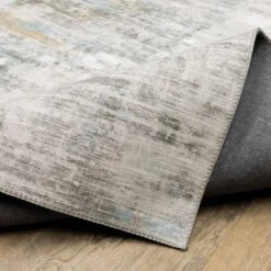 2'x8' Runner Marcel Distressed Abstract Area Rug Gray/Gold - Captiv8e Designs -Home Decor Store GUEST 5117e7dd 8995 4968 82fb e746851440c1