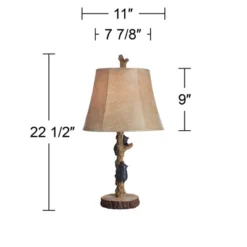 John Timberland Climbing Bears Rustic Accent Table Lamps 22 1/2" High Set Of 2 Brown Faux Wood With USB Charging Port Faux Leather Shade For Desk 14 John Timberland Climbing Bears Rustic Accent Table Lamps 22 1/2" High Set Of 2 Brown Faux Wood With USB Charging Port Faux Leather Shade For Desk -Home Decor Store GUEST 52937e50 60d5 4ec5 8e93 a6ca4deeeca4