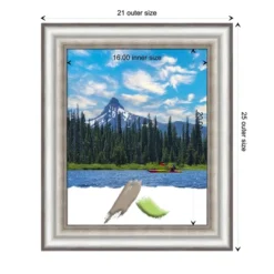 Amanti Art Salon Silver Picture Frame -Home Decor Store GUEST 52c23339 6ea1 4bf8 ba08 a1e57b6d8a52