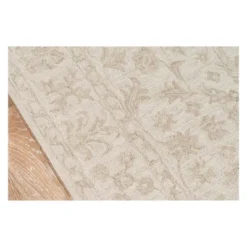 3'6"x5'6" Floral Tufted Accent Rug Beige - Momeni -Home Decor Store GUEST 5322e3a3 13c8 43f0 a2e9 14e2f72146a4