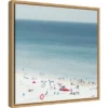 16" X 16" Sesimbra II Beach By Ingrid Beddoes Framed Canvas Wall Art - Amanti Art -Home Decor Store GUEST 53a71a18 4f29 49c3 8b10 50d16f52f9fe