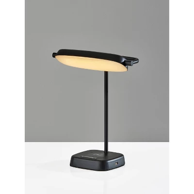 Radley Charge Table Lamp With Smart Switch Black (Includes LED Light Bulb) - Adesso 4 Radley Charge Table Lamp With Smart Switch Black (Includes LED Light Bulb) - Adesso - Image 2