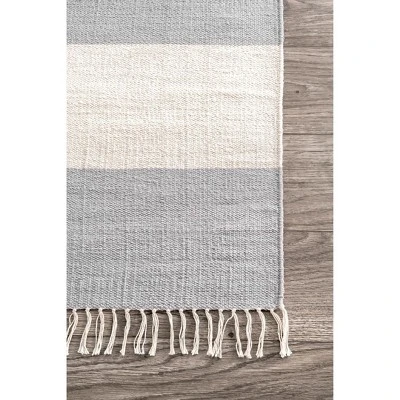NuLOOM Ashlee Striped Flatweave Area Rug 4 NuLOOM Ashlee Striped Flatweave Area Rug - Image 2