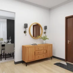 Contemporary Wood Wall Mirror Brown - Olivia & May 33 Contemporary Wood Wall Mirror Brown - Olivia & May -Home Decor Store GUEST 5ae04c26 de35 4820 8fb1 5c1d7cc14af7