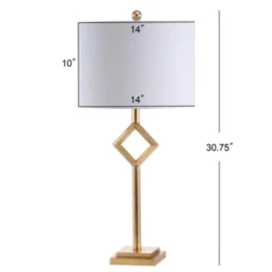 30.75" Metal/Resin Juno Table Lamp (Includes LED Light Bulb) Gold - JONATHAN Y 8 30.75" Metal/Resin Juno Table Lamp (Includes LED Light Bulb) Gold - JONATHAN Y -Home Decor Store GUEST 5b3ef1bd 124c 40a7 a812 7e1435b1c994