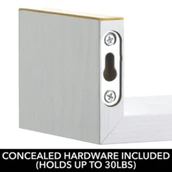 MDesign Floating Wall Mounted U-Shelf Hanging Decor -Home Decor Store GUEST 5baa08b4 67fe 4786 88af d488efddf278