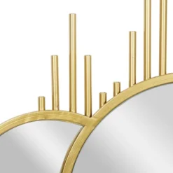 Contemporary Iron Wall Mirror Gold - CosmoLiving By Cosmopolitan 21 Contemporary Iron Wall Mirror Gold - CosmoLiving By Cosmopolitan -Home Decor Store GUEST 5c398622 103b 459a 92b6 0871adf118e6