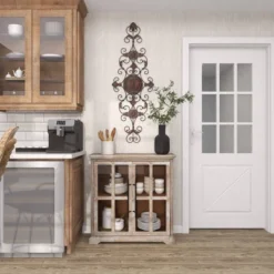 Rustic Metal Ornamental Wall Decor Dark Brown - Olivia & May -Home Decor Store GUEST 5c5a311b d95b 4aa6 bd33 cbce9da53044