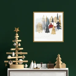 16" X 16" Christmas Chalet I Tree By Victoria Borges Framed Canvas Wall Art - Amanti Art 9 16" X 16" Christmas Chalet I Tree By Victoria Borges Framed Canvas Wall Art - Amanti Art -Home Decor Store GUEST 5e68edf4 2836 404b 8e95 b60f625fafe6