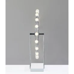 Large Coney Ferris Wheel Table Lamp (Includes LED Light Bulb) Chrome - Adesso -Home Decor Store GUEST 5e8a35c9 b066 44b3 b19e b005125c6931