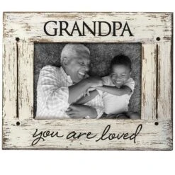 Cream You Are Loved 5 X 7 Inch Distressed Wood Picture Frame - Foreside Home & Garden -Home Decor Store GUEST 61032bd4 1649 4f11 ae1c b5c71d8c7c9c