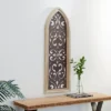 Metal Abstract Carved Design Wall Decor With Arched Frame Brown - Olivia & May -Home Decor Store GUEST 62a403aa 9836 46ff a4f9 64458e908d10