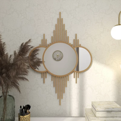 Contemporary Iron Wall Mirror Gold - CosmoLiving By Cosmopolitan 9 Contemporary Iron Wall Mirror Gold - CosmoLiving By Cosmopolitan - Image 7