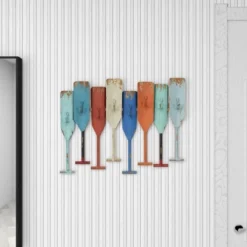 Metal Paddle Indoor Outdoor Distressed Oar Shaped 8 Hooks Wall Hook - Olivia & May 20 Metal Paddle Indoor Outdoor Distressed Oar Shaped 8 Hooks Wall Hook - Olivia & May -Home Decor Store GUEST 658edfc3 0374 4622 8f48 2e3522a7ed39