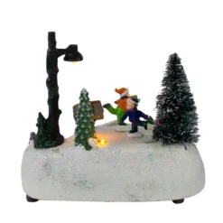 Northlight 5.5" LED Lighted Animated And Musical Christmas Skating Village Display Piece 10 Northlight 5.5" LED Lighted Animated And Musical Christmas Skating Village Display Piece -Home Decor Store GUEST 65b92986 28b4 47f8 aa9a cc429b6838d5