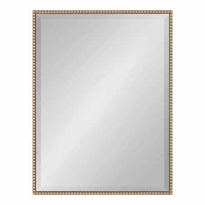 18" X 24" Gwendolyn Rectangle Wall Mirror Gold - Kate & Laurel All Things Decor 3 18" X 24" Gwendolyn Rectangle Wall Mirror Gold - Kate & Laurel All Things Decor