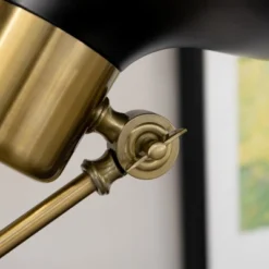 HOMCOM Adjustable Floor Lamps For Living Room, Standing Lamp For Bedroom With Balance Arm, Adjustable Head And Height, Black And Gold Lamp 10 HOMCOM Adjustable Floor Lamps For Living Room, Standing Lamp For Bedroom With Balance Arm, Adjustable Head And Height, Black And Gold Lamp -Home Decor Store GUEST 6905120d b327 46d2 9c2d 3a5488d2614f