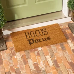Evergreen 16 X 28 Halloween Greeting Coir Mat, Hocus Pocus For Indoor And Outdoor Decor -Home Decor Store GUEST 6996bba1 5bd2 4ca9 946d 66c54f785c1f