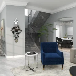 Glass Wall Mirror With Square Mirrors Silver - Novogratz -Home Decor Store GUEST 6a0f8de9 6321 4bae 9ee6 bfcf6ffa5a47