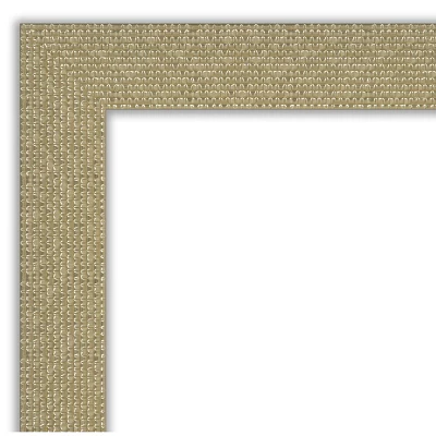 18" X 52" Non-Beveled Mosaic Gold Full Length On The Door Mirror - Amanti Art 4 18" X 52" Non-Beveled Mosaic Gold Full Length On The Door Mirror - Amanti Art - Image 2