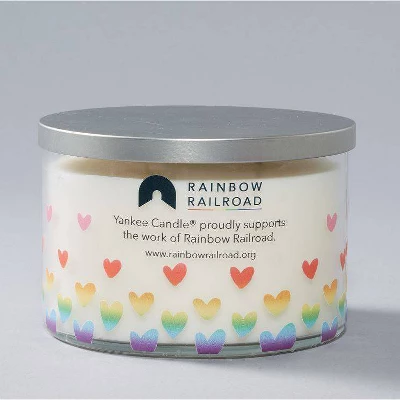 18oz Pride 3-Wick Candle Hearts - Yankee Candle 3 18oz Pride 3-Wick Candle Hearts - Yankee Candle