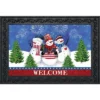 American Snowmen Winter Doormat Welcome Indoor / Outdoor 30" X 18" Briarwood Lane -Home Decor Store GUEST 6eb8bea5 2e02 494d ac5e 3cf5b63daad7