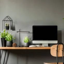 15" 5-Way LED Integrated Desk Lamp Matte Black (Includes LED Light Bulb) - Globe Electric -Home Decor Store GUEST 70151008 704c 4b4f a943 e6897a241b27