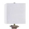 Rosalind Mid-Century Modern Transitional Table Lamp With Pedestal Base/Heathered Shade Off-White - StyleCraft -Home Decor Store GUEST 72f50fb4 b1f8 4e32 b232 19d3db2b7de0