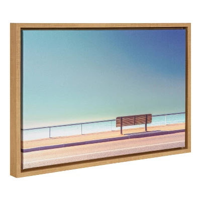 23" X 16" The Bench Framed Canvas Wall Art - Amanti Art 3 23" X 16" The Bench Framed Canvas Wall Art - Amanti Art