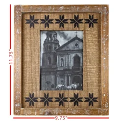 Black Print 5X7 Wood Photo Frame - Foreside Home & Garden -Home Decor Store GUEST 73999b40 b8db 4e73 9ccf 64f3c11c8d5e