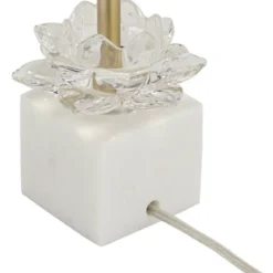 360 Lighting Phoebe Modern Buffet Table Lamps 28 1/2" Tall Set Of 2 Gold Metal White Drum Shade For Bedroom Living Room Bedside Nightstand Office Kids -Home Decor Store GUEST 7500127c ee50 4884 9441 b5d055bcc338