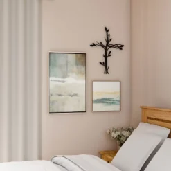 Metal Wall Cross With Decorative Intertwined Vine Design- Rustic Handcrafted Religious Art For Decor In Living Room, Bedroom, More By Hastings Home 9 Metal Wall Cross With Decorative Intertwined Vine Design- Rustic Handcrafted Religious Art For Decor In Living Room, Bedroom, More By Hastings Home -Home Decor Store GUEST 751493bc ae00 4dbd 85db 8fd94c7caab1