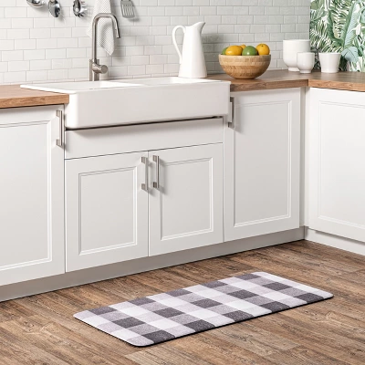 NuLOOM Aisha Buffalo Plaid Anti Fatigue Kitchen Or Laundry Room Comfort Mat 3 NuLOOM Aisha Buffalo Plaid Anti Fatigue Kitchen Or Laundry Room Comfort Mat