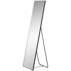 HOMCOM Full Length Glass Mirror, Freestanding Or Wall Mounted Dress Mirror For Bedroom, Living Room, Bathroom, Black 10 HOMCOM Full Length Glass Mirror, Freestanding Or Wall Mounted Dress Mirror For Bedroom, Living Room, Bathroom, Black -Home Decor Store GUEST 7c565711 4225 479b 9869 90dee2d1df89