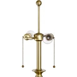 360 Lighting Spenser Vintage Floor Lamp 58" Tall Brushed Antique Brass Metal Off White Linen Drum Shade For Living Room Bedroom Office House Home -Home Decor Store GUEST 7d2f8cb7 2cf7 45b7 be41 ecadaab8c005