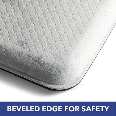 J&V TEXTILES Anti Fatigue Kitchen Mat Cushioned Anti Fatigue, Non Slip Waterproof Mat Standing Desk, 20x36x1/2 Inches (Wine A Little) 3 J&V TEXTILES Anti Fatigue Kitchen Mat Cushioned Anti Fatigue, Non Slip Waterproof Mat Standing Desk, 20x36x1/2 Inches (Wine A Little)