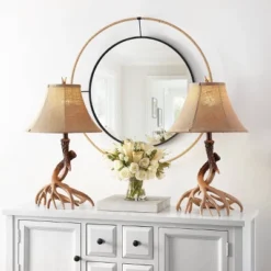 (Set Of 2) 25.5" Sundance Faux Antler Table Lamps Brown (Includes CFL Light Bulb) - Safavieh -Home Decor Store GUEST 7d55caaa 8d80 48cc 9a95 bfc8371cb7aa