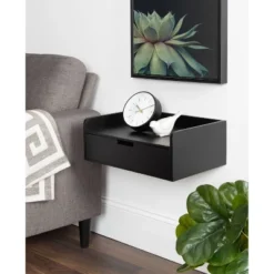 18" X 12" X 6.5" Kitt Floating Shelf Side Table - Kate & Laurel All Things Decor -Home Decor Store GUEST 7d98fdd5 b48b 4fbf a398 afd31090331e