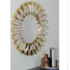 Northlight 25.5" Aztec Sunburst Matte Gold Round Wall Mirror 1 Northlight 25.5" Aztec Sunburst Matte Gold Round Wall Mirror -Home Decor Store GUEST 7e886ae7 6ffe 4df7 adc8 db5f8792f711